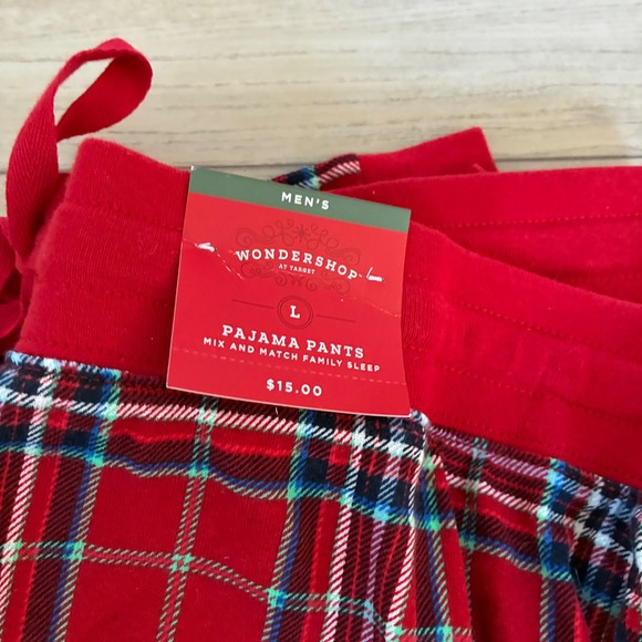 WonderShop Target Christmas Pajamas 12 Months Set Adult Large Pants - Picture 2 of 3